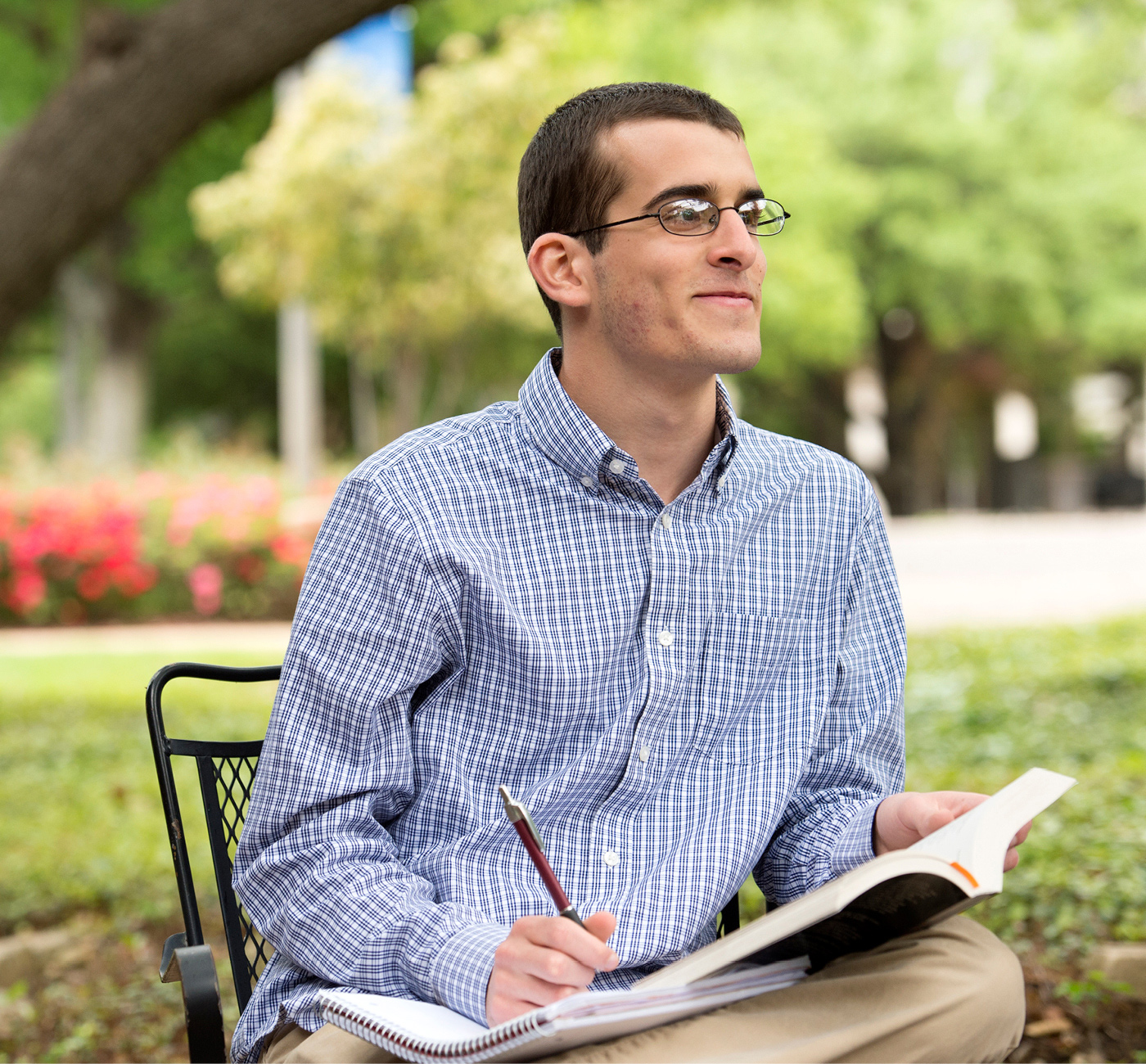 Outdoor Class at the University of Dallas