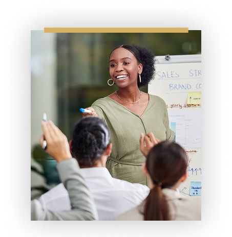 teacher and students